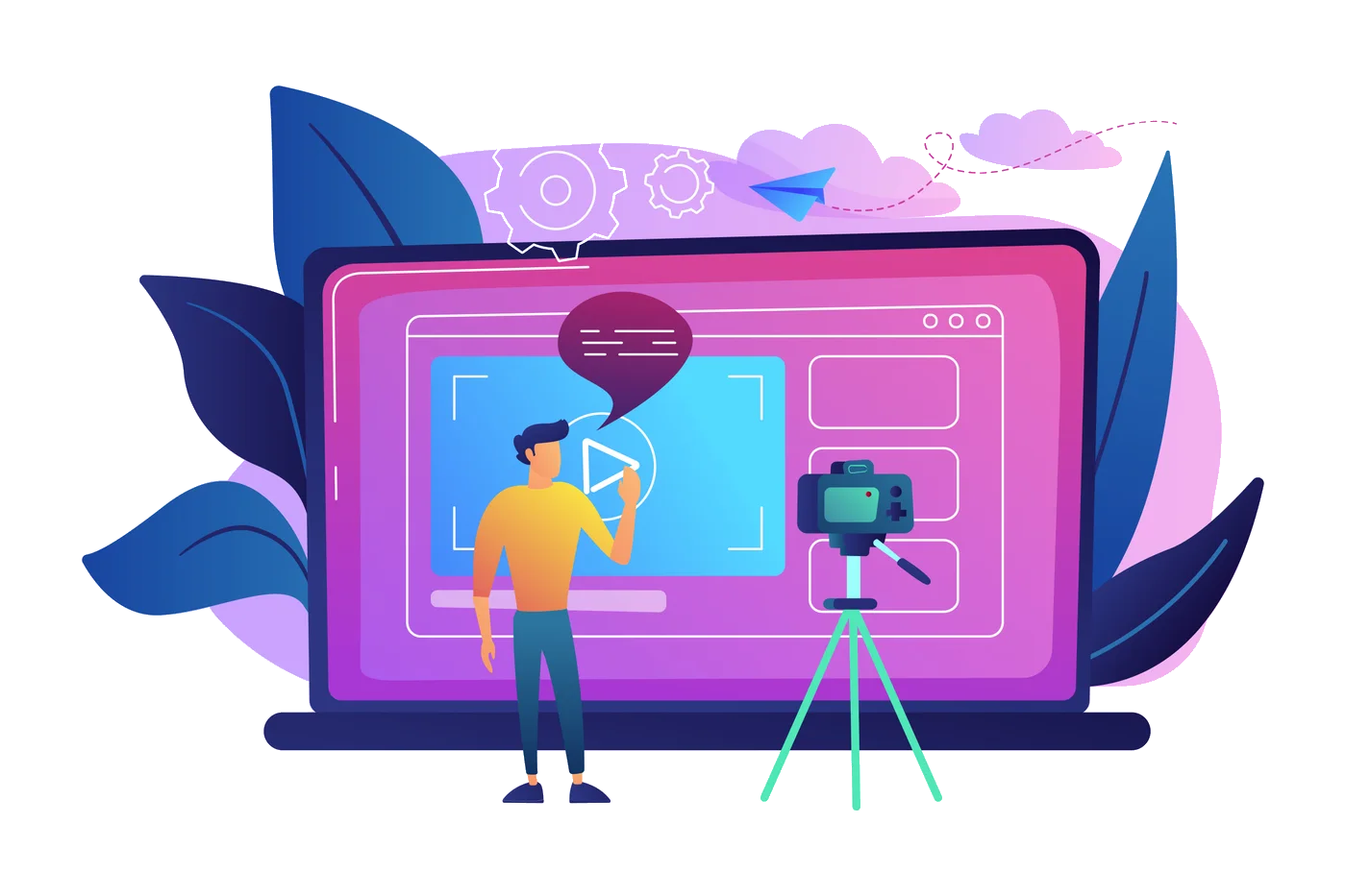 TalkBella on mobile and web